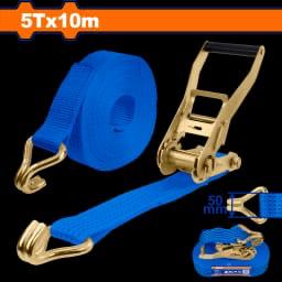 2-piece ratchet tie-down straps (5 tons)