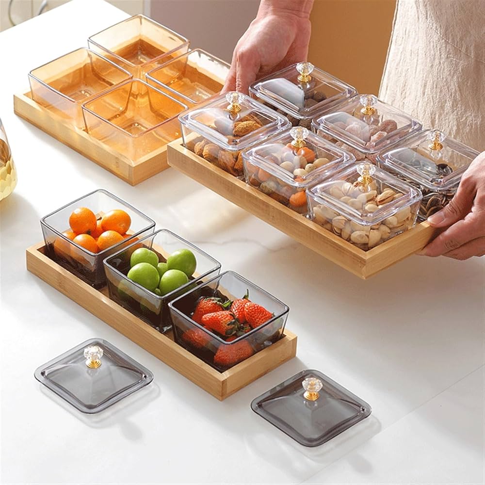 Plateau de service de luxe 6pcs