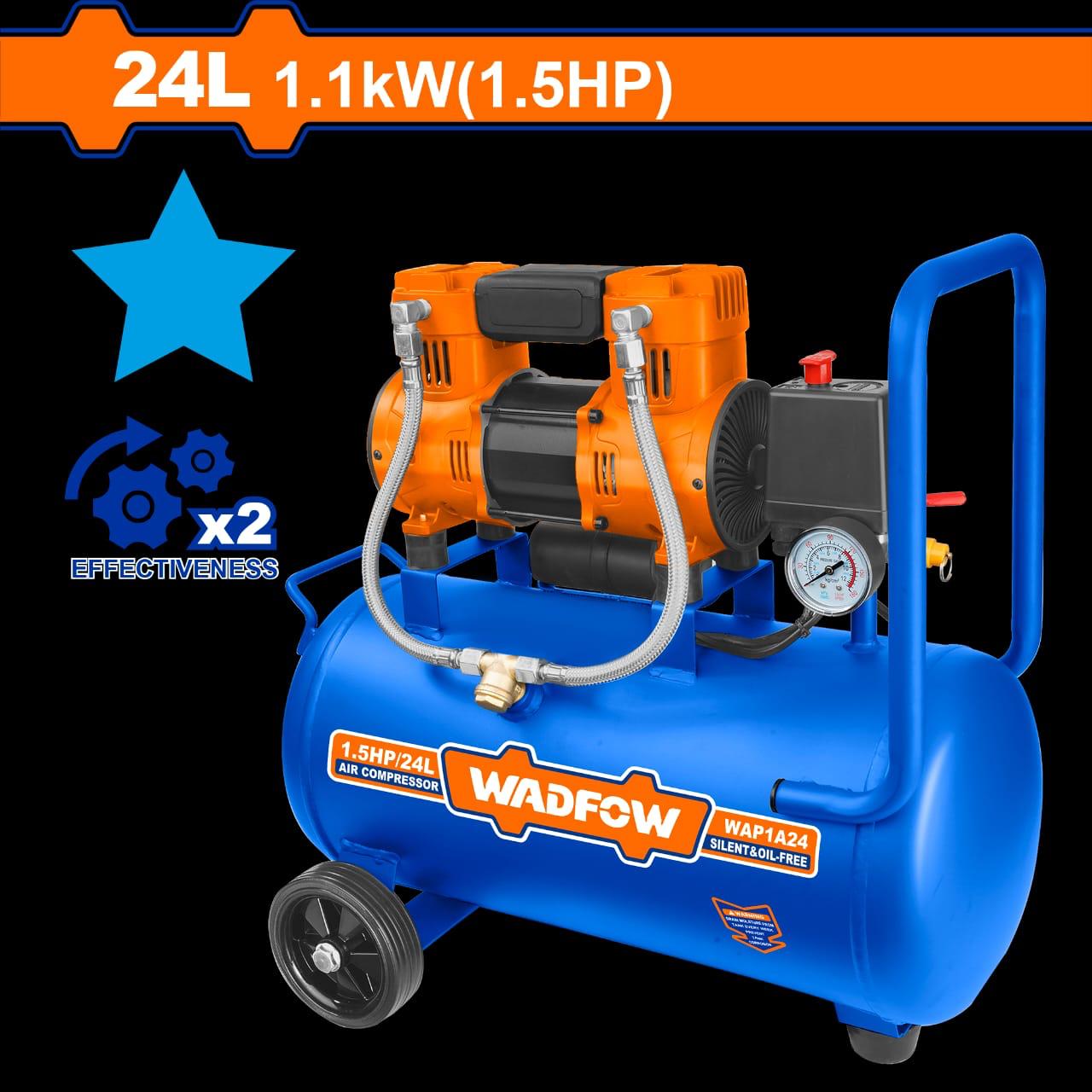 AIR COMPRESSOR WADFOW UWAP1A24 24L 1100W OIL FREE