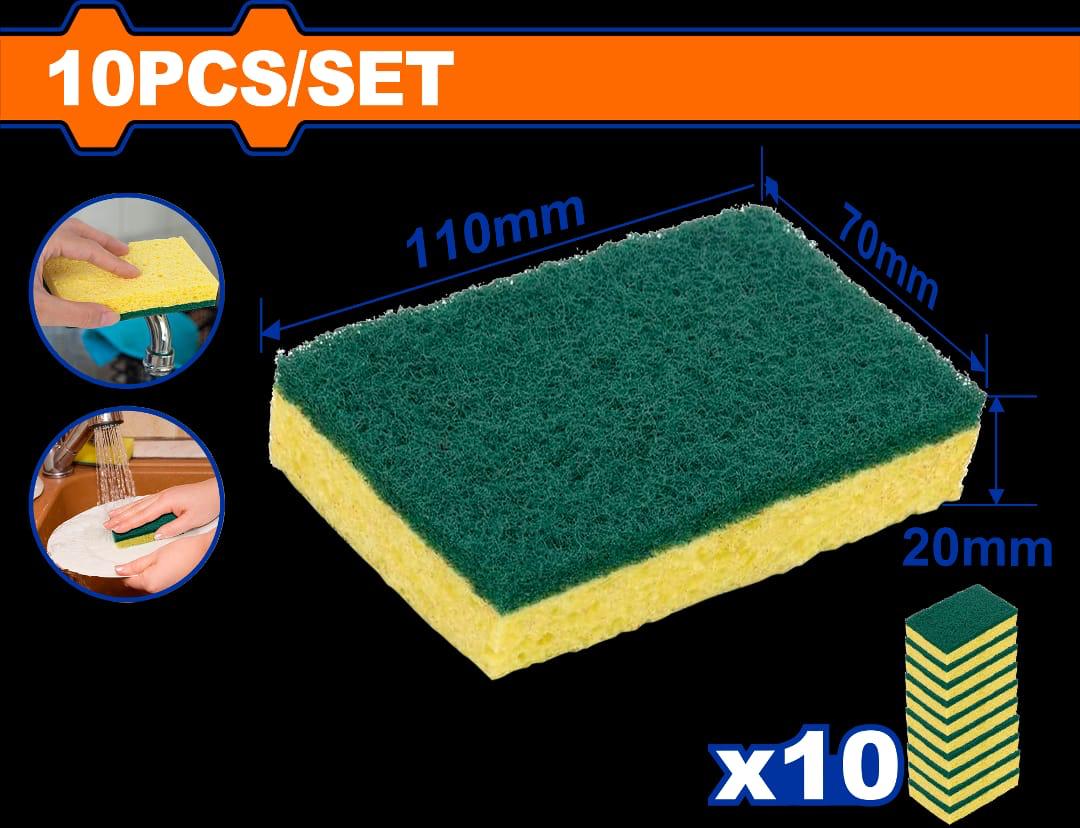 WADFOW Grout Sponge 11 Χ 7 Χ 2cm 10pcs (WGSP2901)