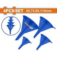 WADFOW FUNNEL SET 4PCS PLASTIC WADFOW WUFS2304