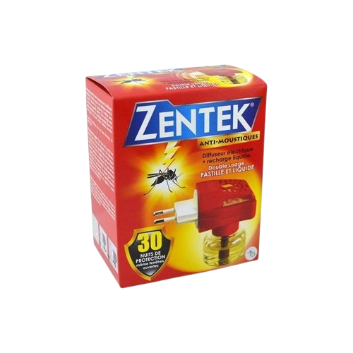 Zentek Anti-Moustiques : Diffuseur Électrique + Liquide