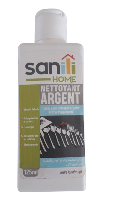 Nettoyant argent sanili 125ml