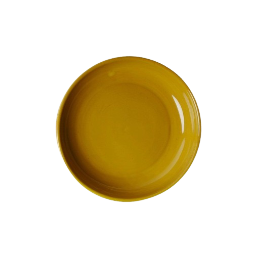 Petit Assiette Plate Ceramiche Toscane Jaune - Italie